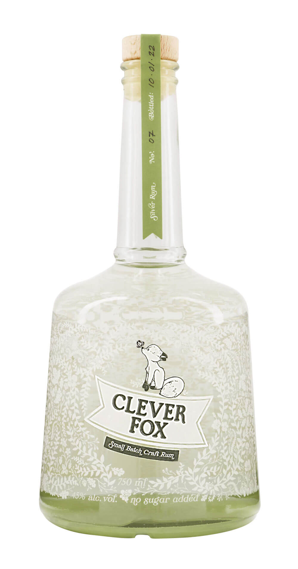 Clever Fox Silver Rum - 750ml - On Premise Wholesale